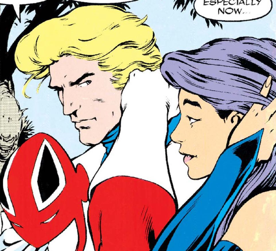 captain britain and psylocke from excalibur issue 55