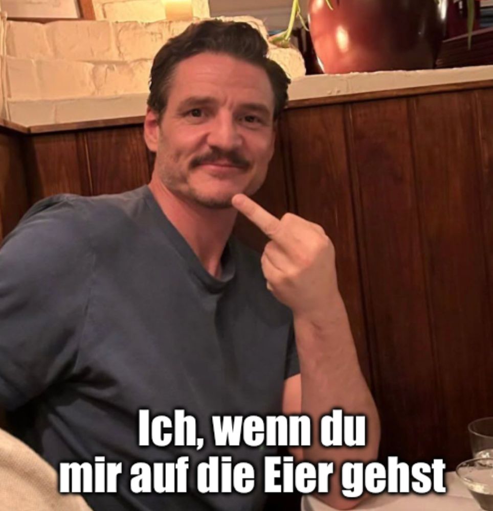 Pedro Pascal zeigt Mittelfinger im Restaurant: Ich, wenn du mir auf die Eier gehst
