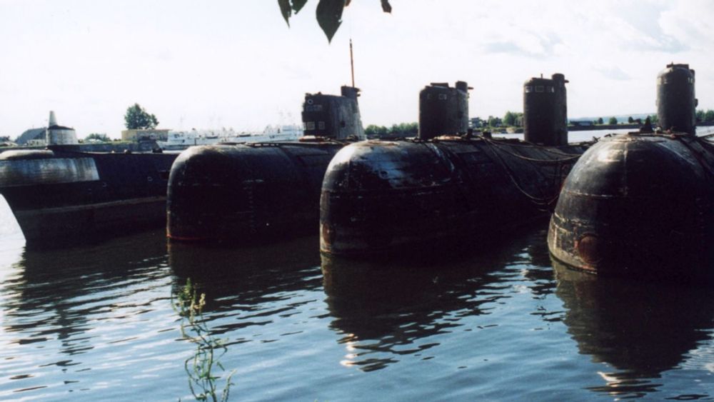 Russia’s nuclear submarine base hit by tsunami, satellite images show