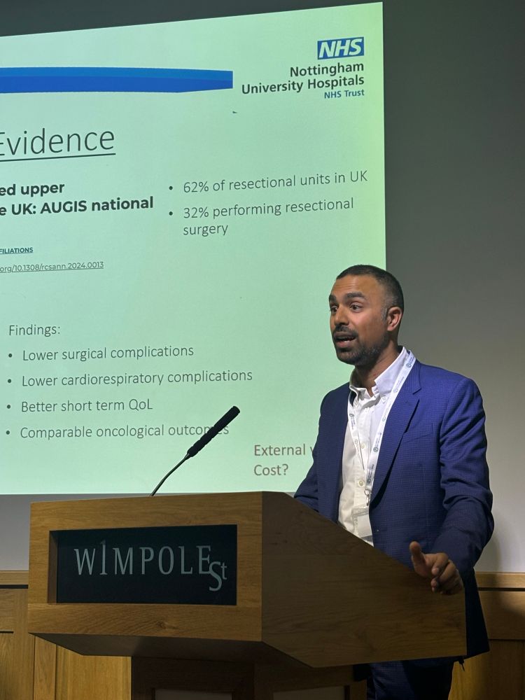 Mr Tokhi mid talk at UKIOG 