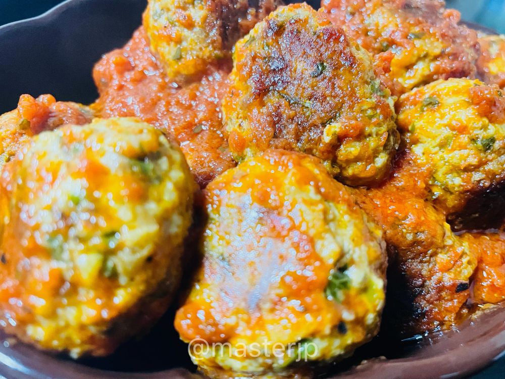 ポルペッテのソース添え
Polpette al sugo