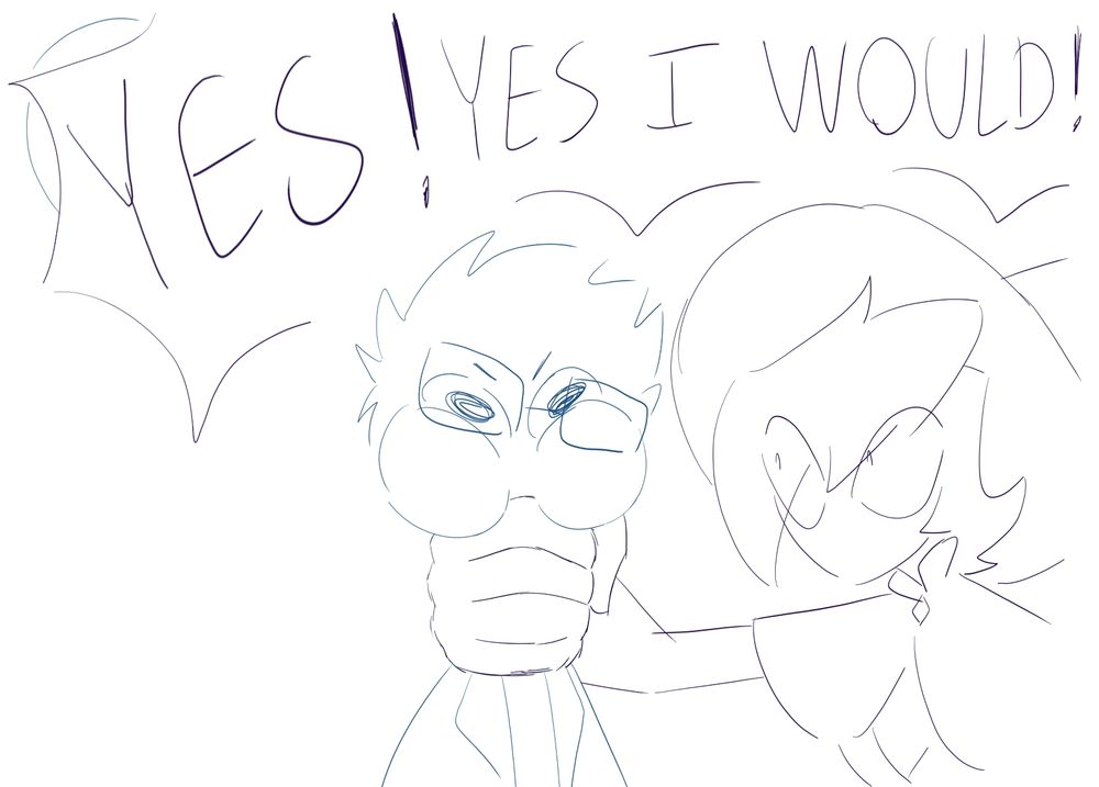 Sero, interrupts Speedster: YES! YES I WOULD!