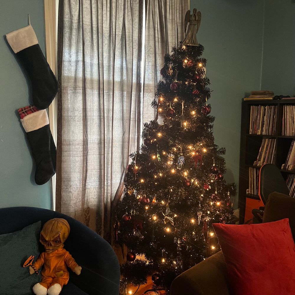 A gothmas xmas tree 🌲 