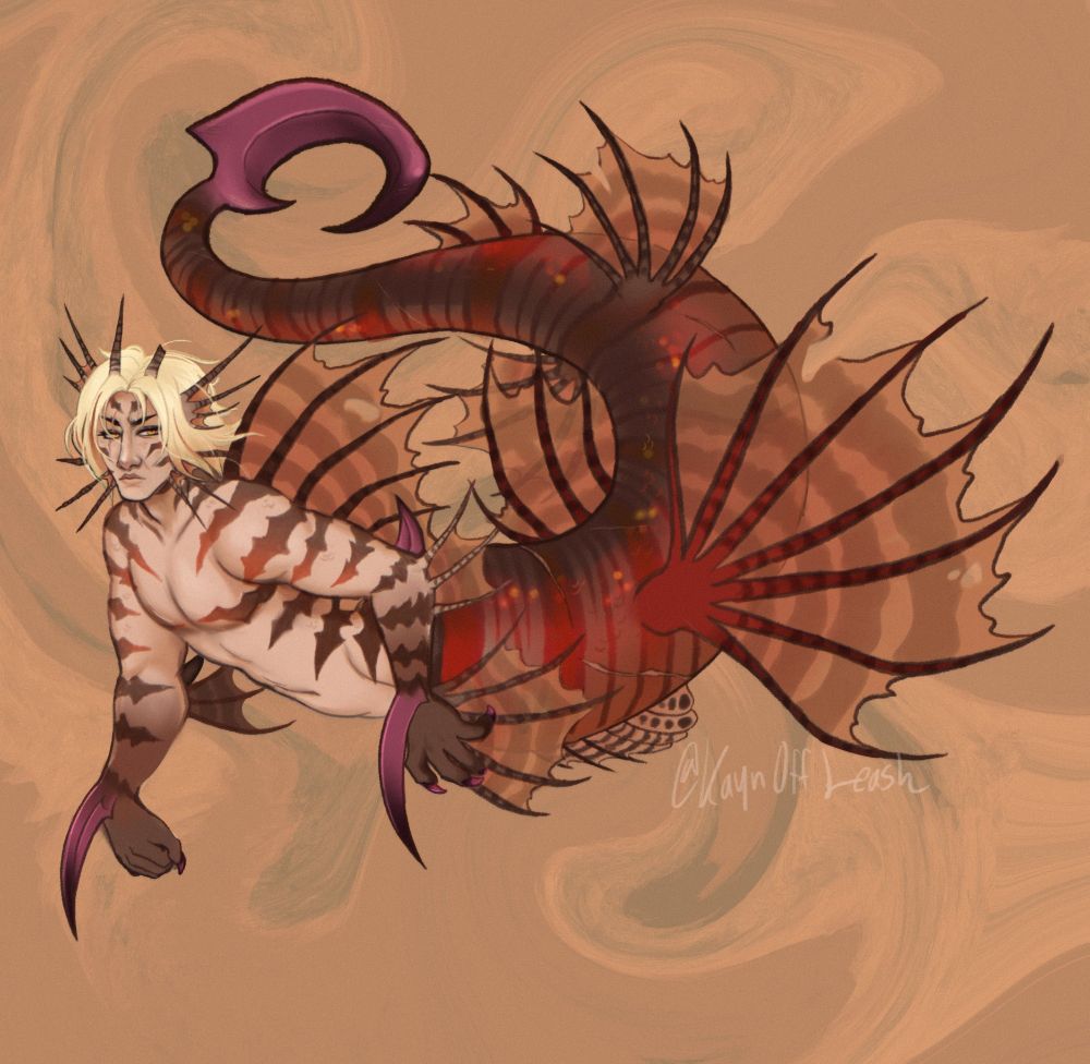 Talon is a fish, not much more to say here. He's swimmin'.