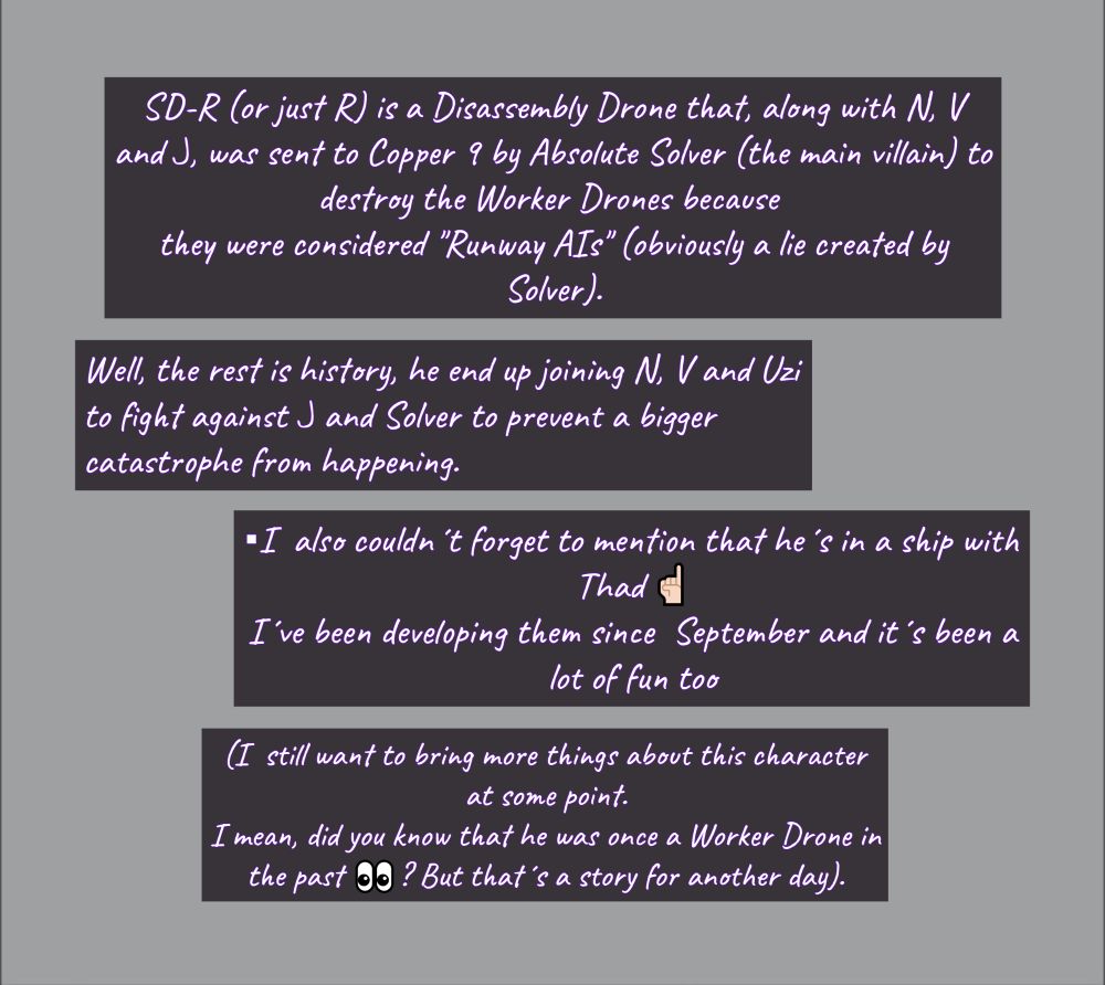 A summary about him!
(Um resumo sobre ele! Infelizmente apenas em inglês :>)