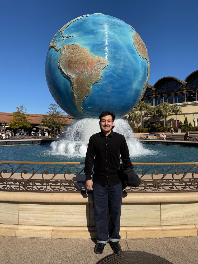 Me at the front gates of Disney Sea Osaka