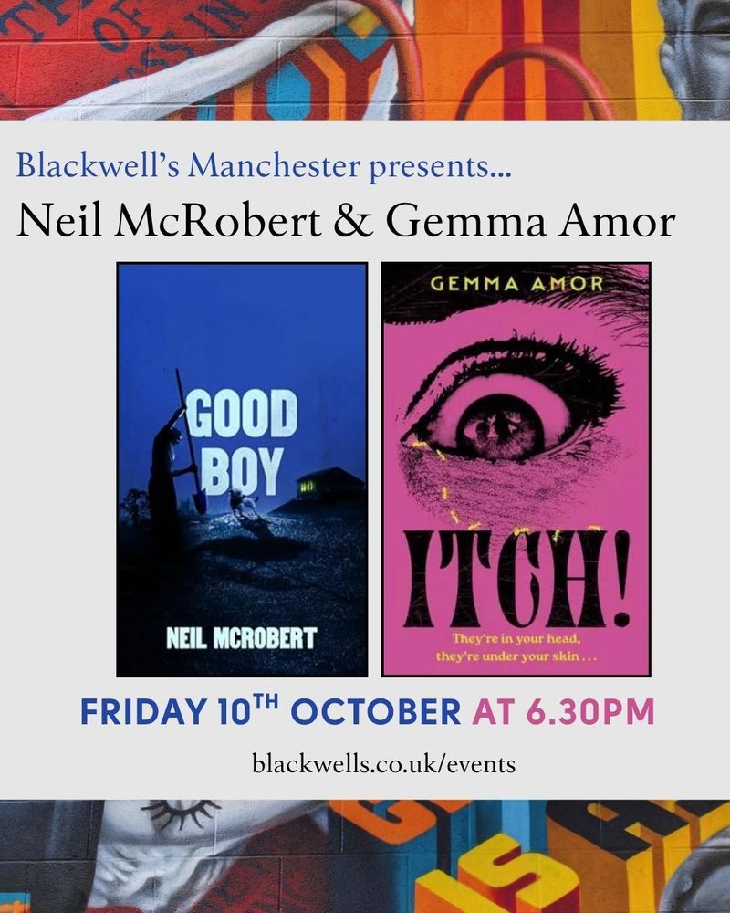 A screenshot of the blackwells event featuring gemma amor and Neil mcrobert October 10th blackwells Manchester 