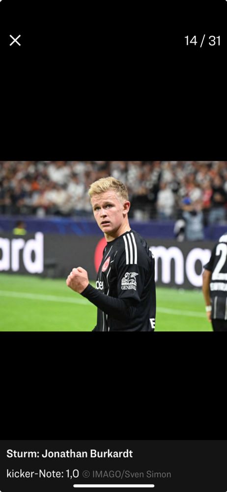 Kicker-Note für Burkardt 1,0