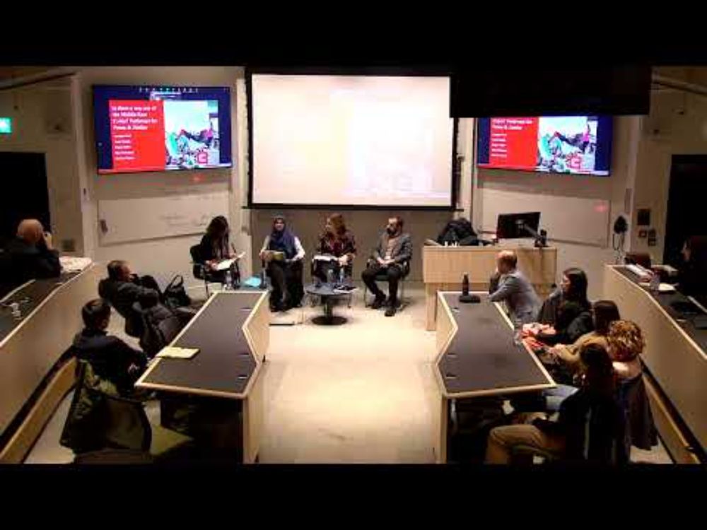Is there a way out of the Middle East Crisis? Pathways for Justice and Peace