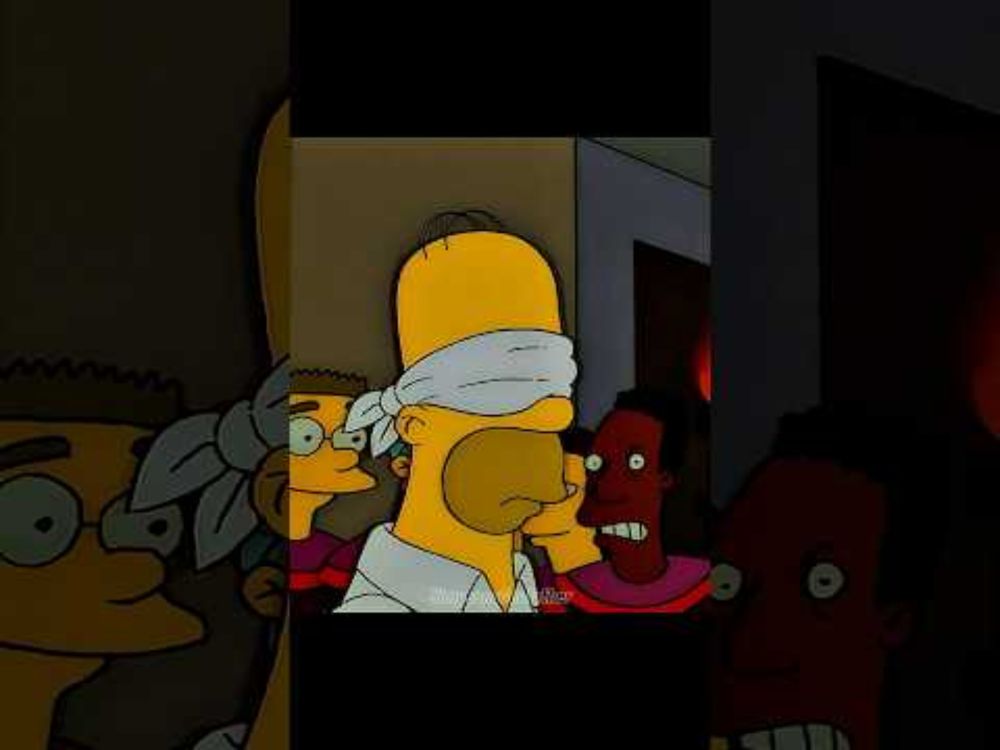 Homer joins a secret society 😬 #shorts #simpsons