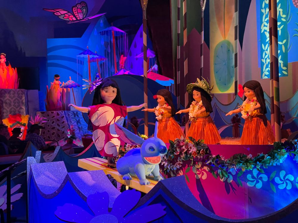 LILO and Stitch, hanging 10.  