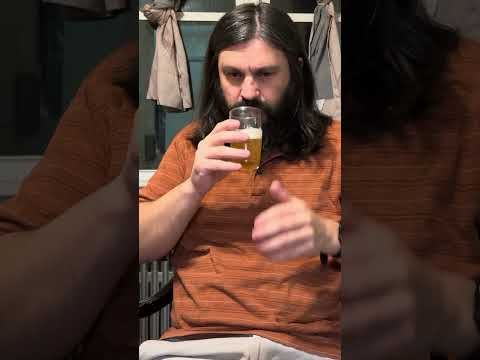 Trying a nice New Zealand style Pilsner from Stowe, Vermont