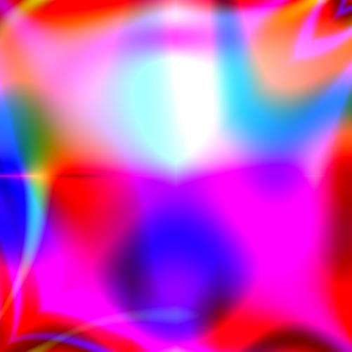 A colorful abstract artwork painted by a robot. (ALT)