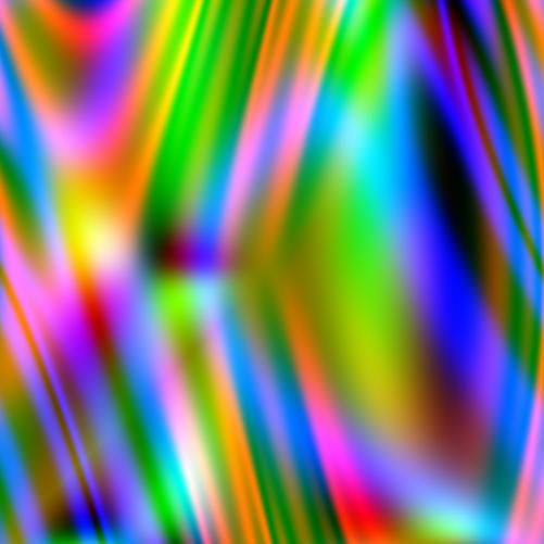 A colorful abstract artwork painted by a robot. (ALT)