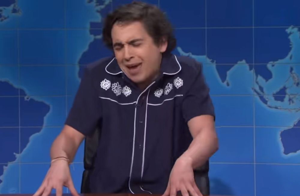 Marcello from SNL doing the Starling Marte Weekend Update bit. 