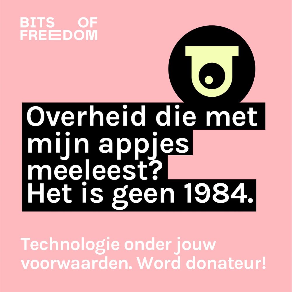 Overheid die met mijn appjes meeleest? Het is geen 1984.