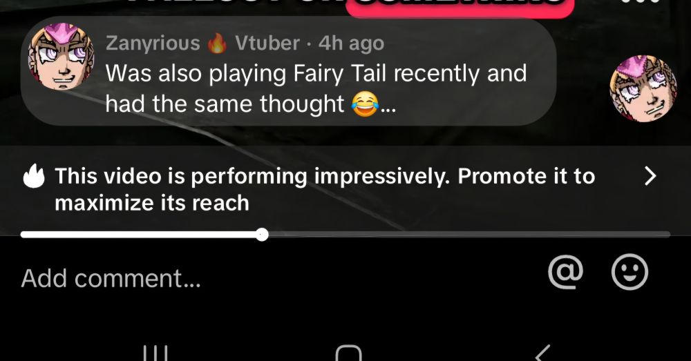 I'm sure it's just to sell promote but use a better line jeez 😂