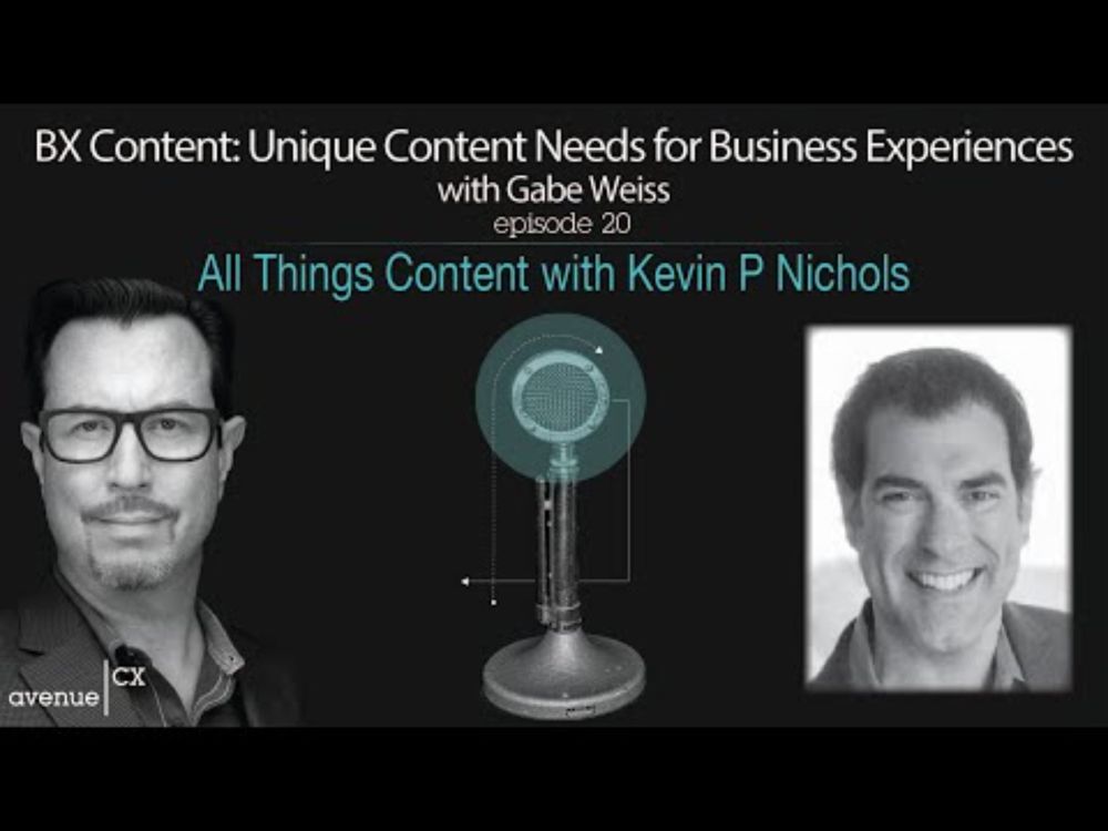 BX Content: Unique Content for Business Experiences with Gabe Weiss