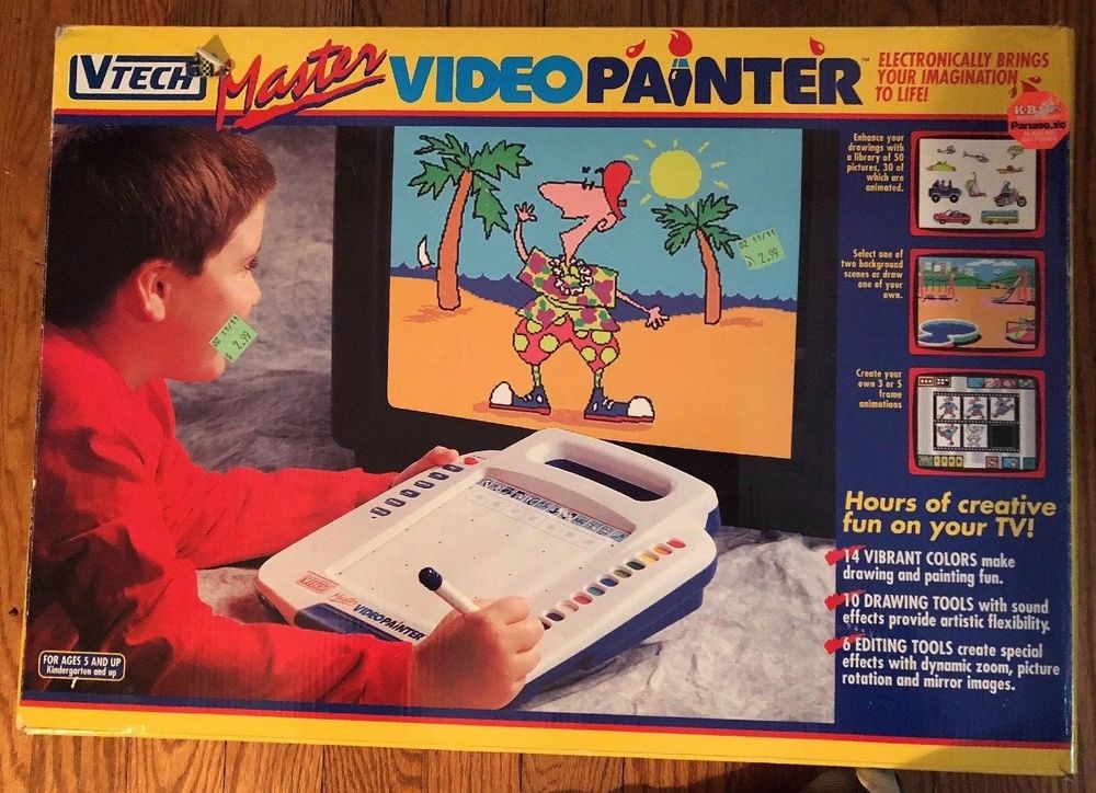 Vtech Master Video Painter box