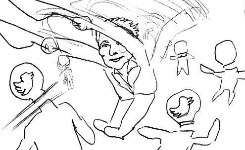 짤쓸사람의 일머 그림