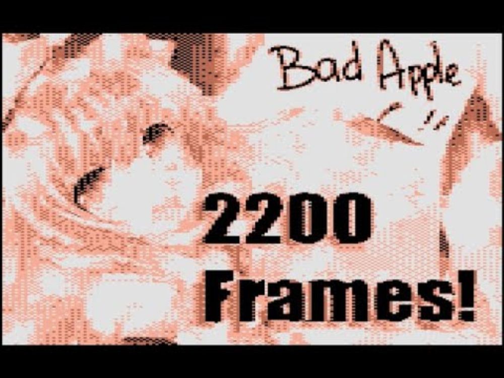 Bad Apple!! on Commodore 64 – Is This Really 8-Bit? 🤯 Mind-Blowing C64 Demo!