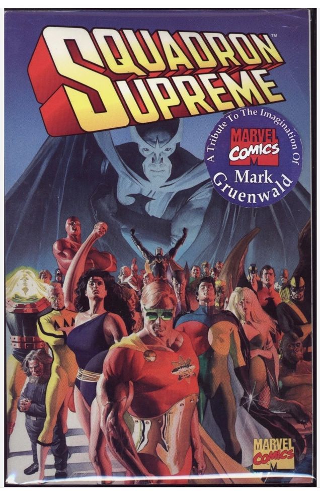 Cover of Squadron Supreme with tream group shot.