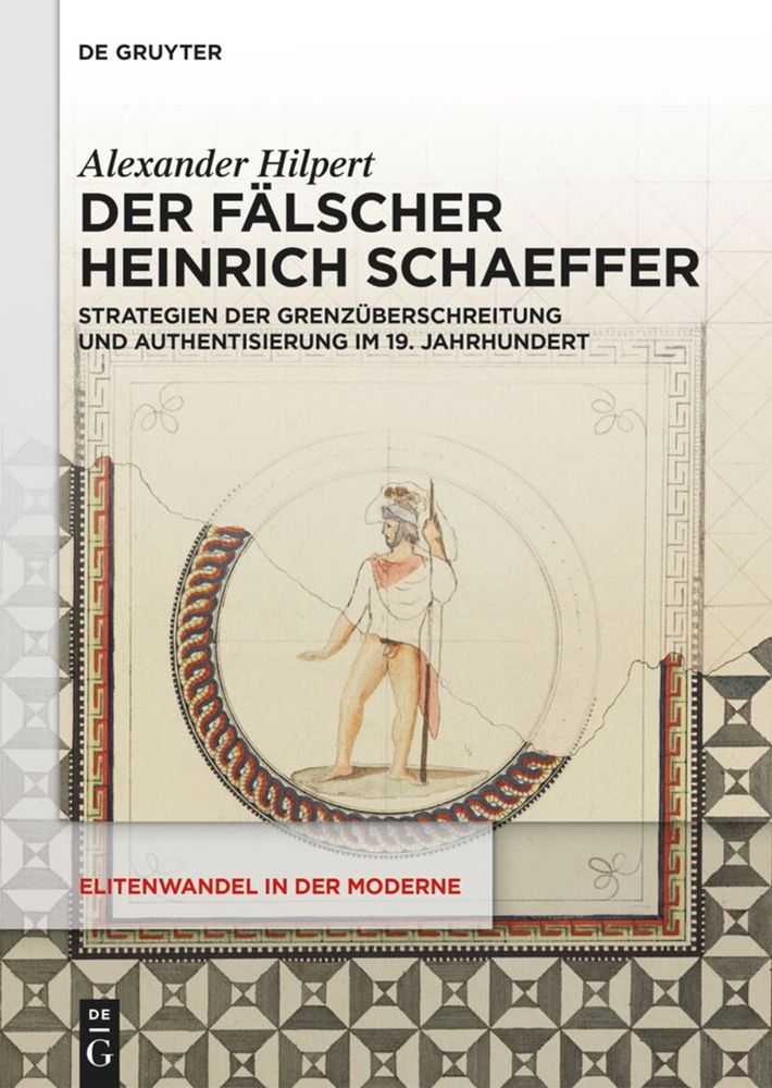 Cover des Buches "Der Fälscher Heinrich Schaeffer" von Alexander Hilpert.