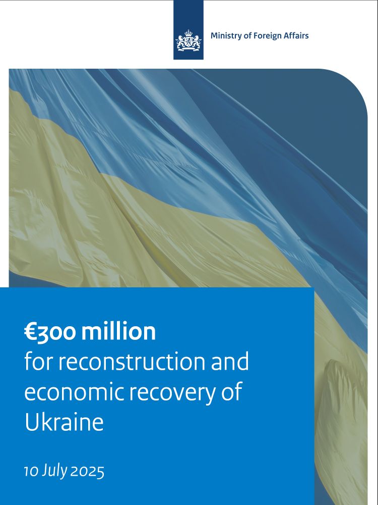 €300 million for reconstruction and economic recovery of Ukraine, 10 July 2025.