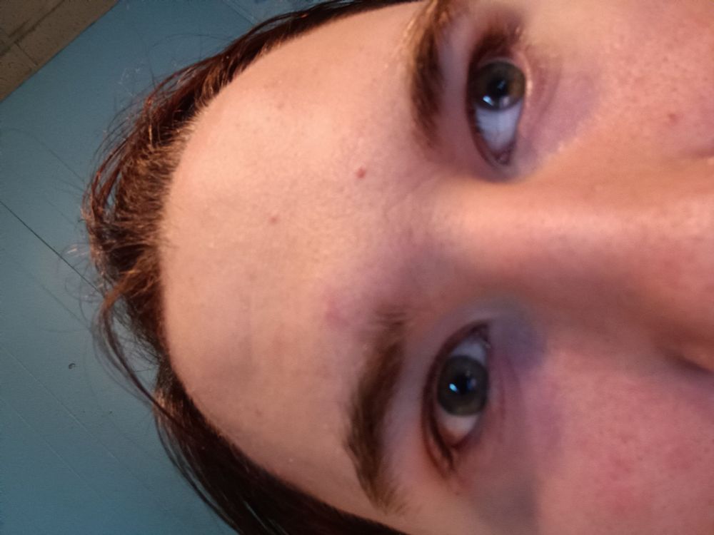 Puppy without their hood