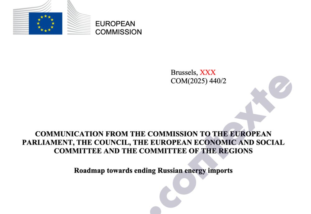 Page de garde de la feuille de route