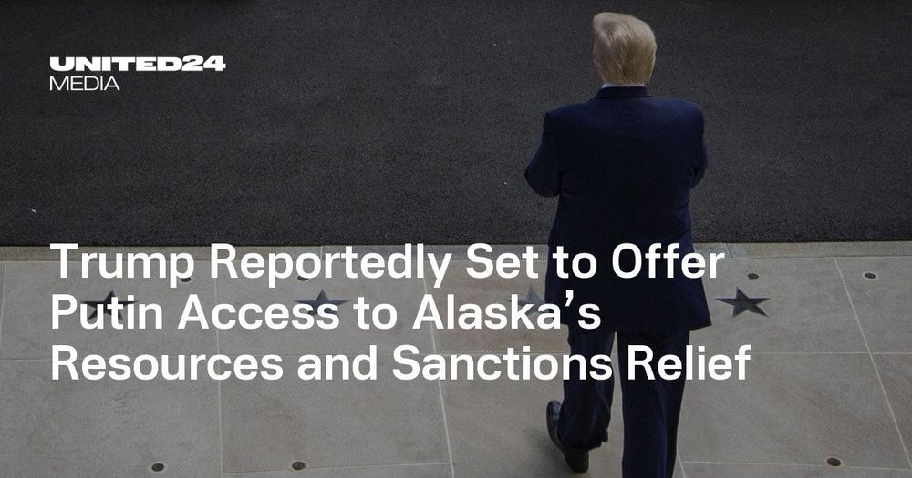 Trump prepares to propose economic incentives to Putin, including access to Alaska's resources and easing sanctions, in a bid to conclude the war in Ukraine.