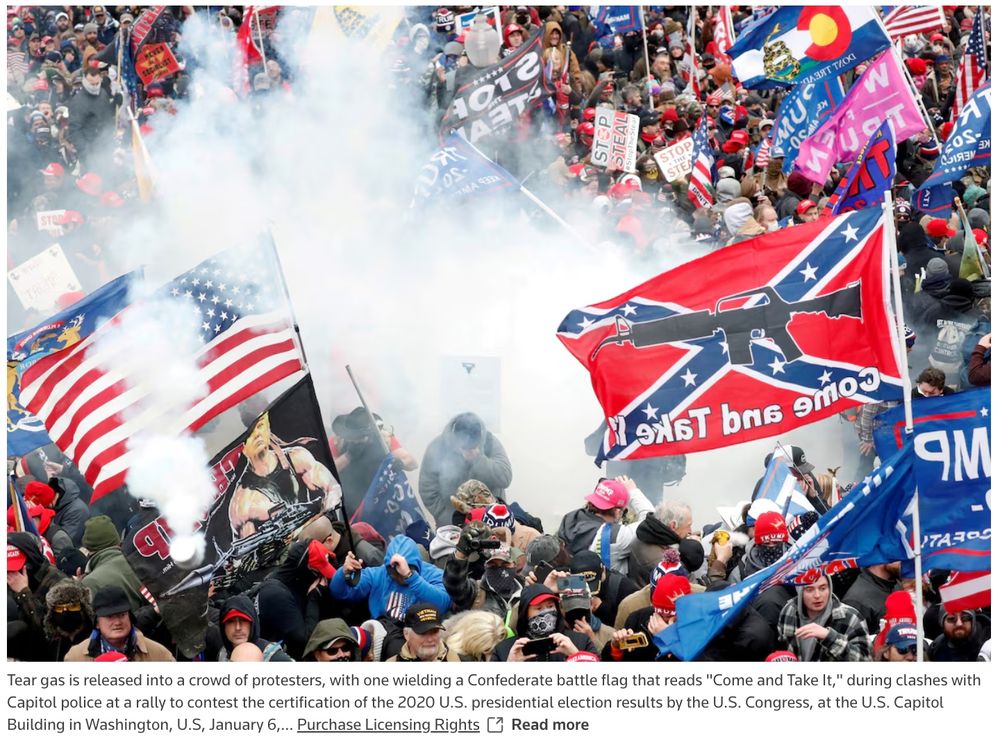 Reuters image of events on January 6 2021. https://www.reuters.com/world/us/two-key-takeaways-thursdays-jan-6-us-capitol-riot-hearing-2022-10-13/