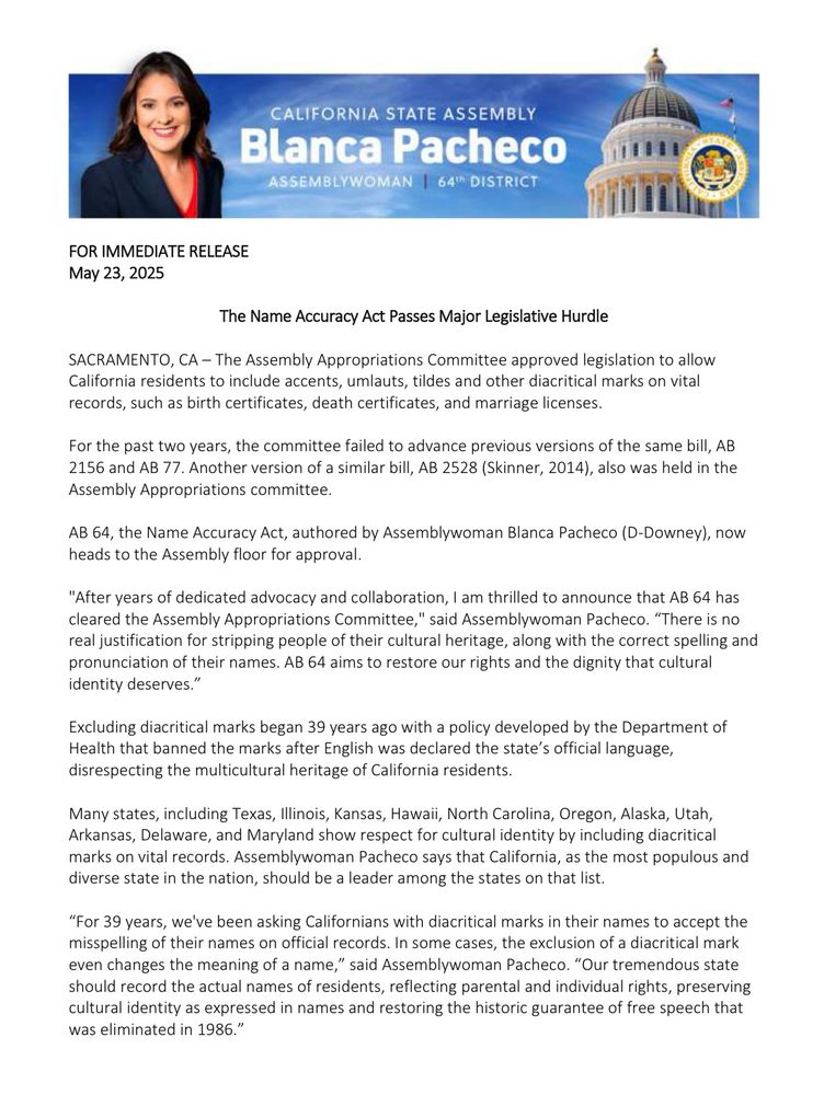 Press release