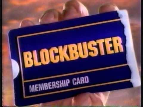 a 90s blockbuster membership card 