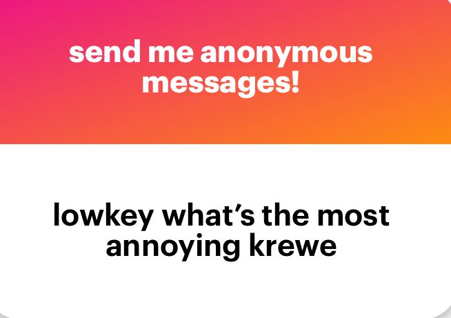 lowkey what’s the most annoying krewe