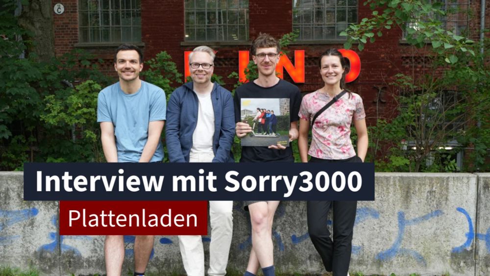 14. Juni 2024: Skurriler Alltag in Liedern – Interview mit Sorry3000 | LZ TV Plattenladen