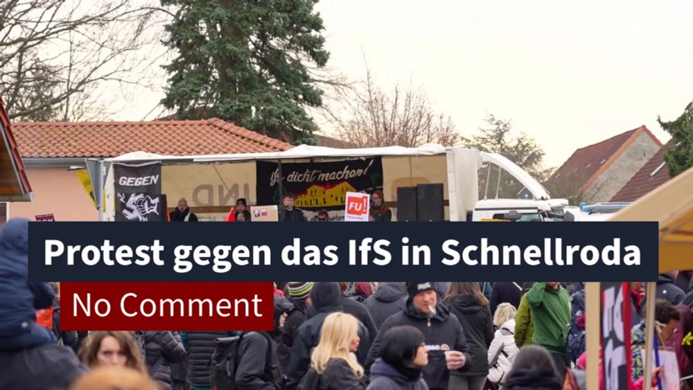 19. Februar 2024: Protest gegen das „Institut für Staatspolitik“ in Schnellroda | LZ TV No Comment