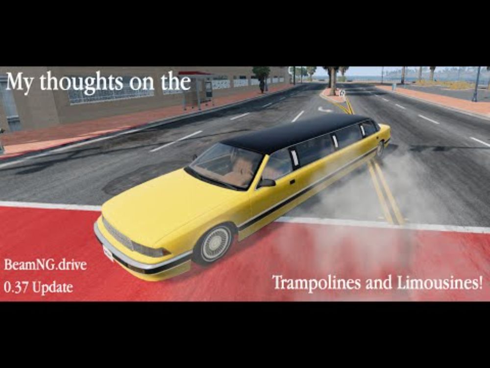 My thoughts on the BeamNG drive 0.37 update