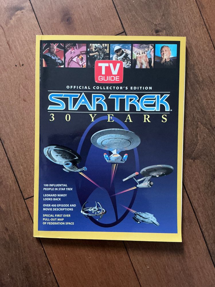 Star Trek 30 Years, TV Guide Official Collectors Edition magazine. Canadian Edition. 