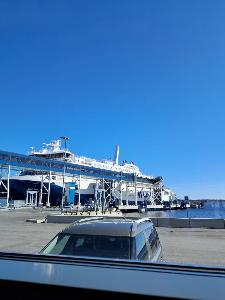 Photo of a cruise ship