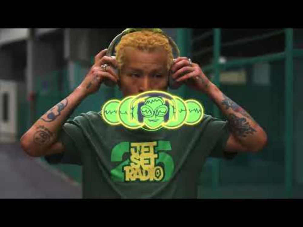 SEGA x THEM Skates Jet Set Radio 25th Anniversary Edition | Shot in Tokyo