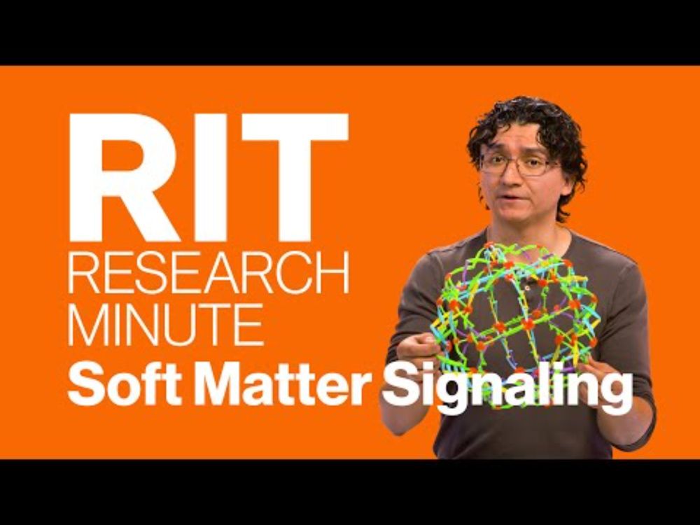 RIT Research Minute: Soft Matter Signaling