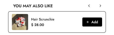 YOU MAY ALSO LIKE: Hair Scrunchie - $28.00.