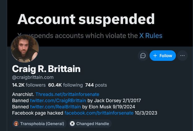 Bluesky profile: Craig R. Brittain @cragbrittain.com