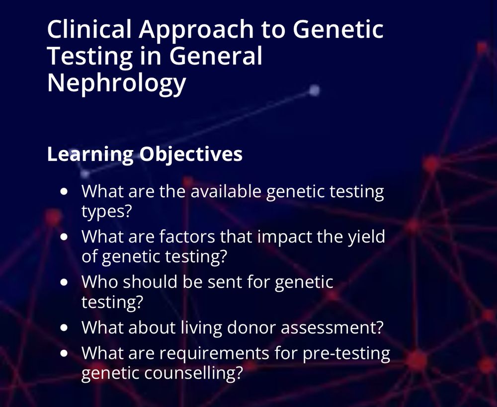 Objectives of the webinar
