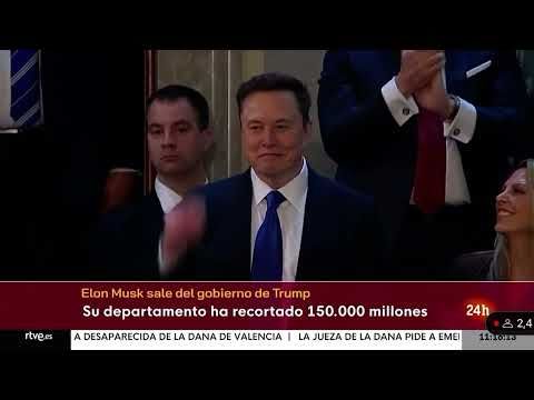 Elon Musk termina su “contrato temporal” en el gobierno de Trump