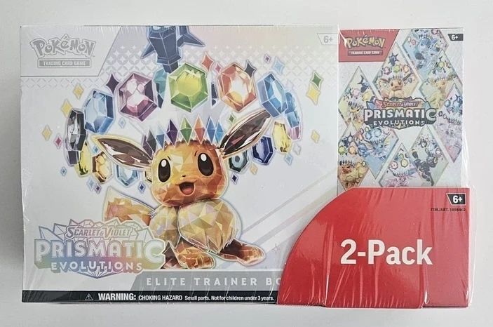 Costco Exclusive Pokemon Prismatic 2-Pack Bundle 