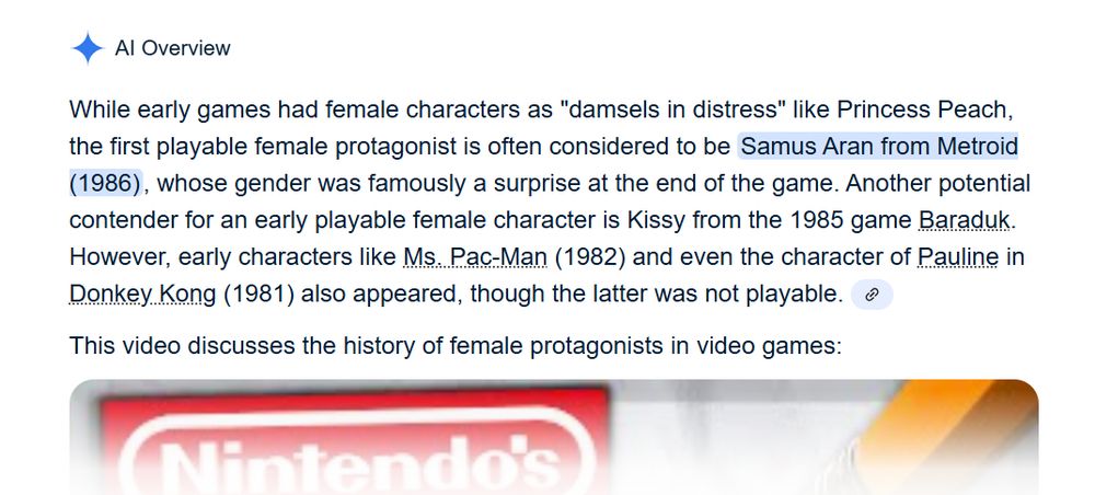 Blessed AI being shit & wrong as always. Giving shit answers whilst also contradicting itself in the same paragraph