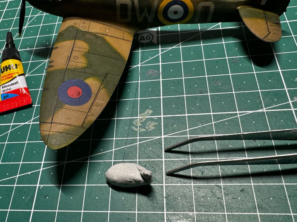 Spitfire rigging