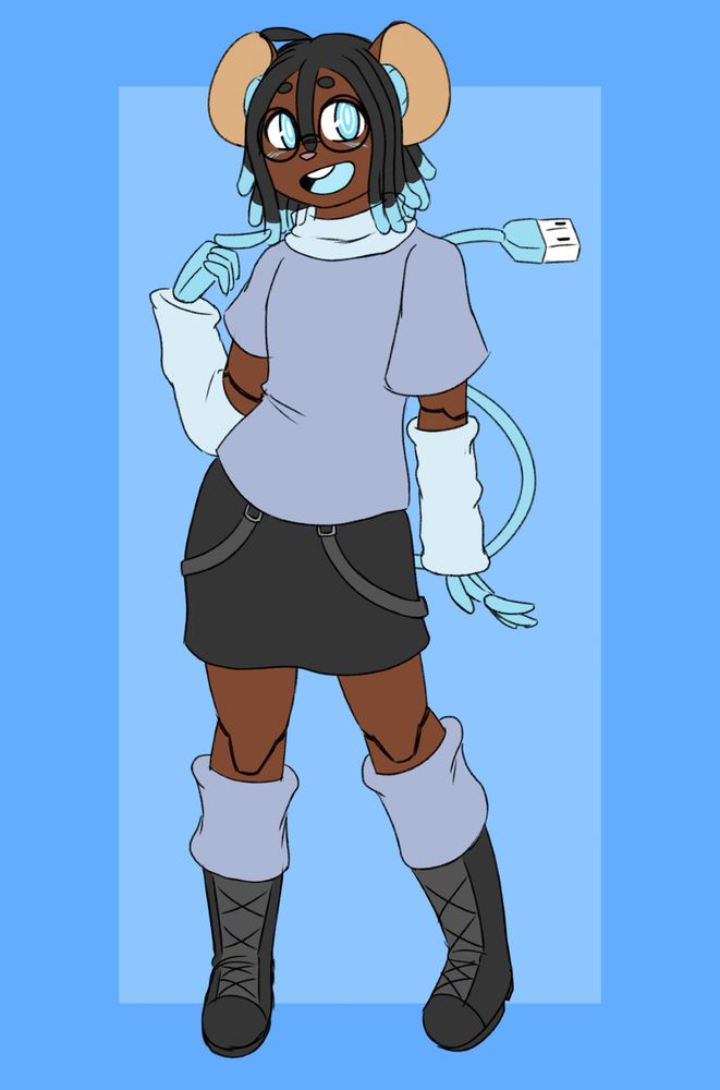 🐁 a silly mouse being very cute with it!